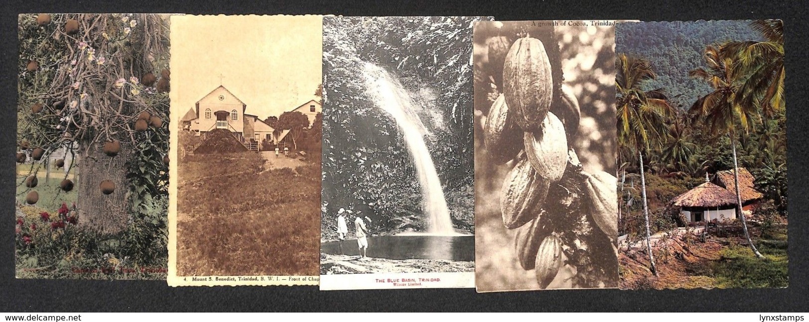 Trinidad BWI Caribbean Island 27 Vintage Postcards - 5 - 99 Karten