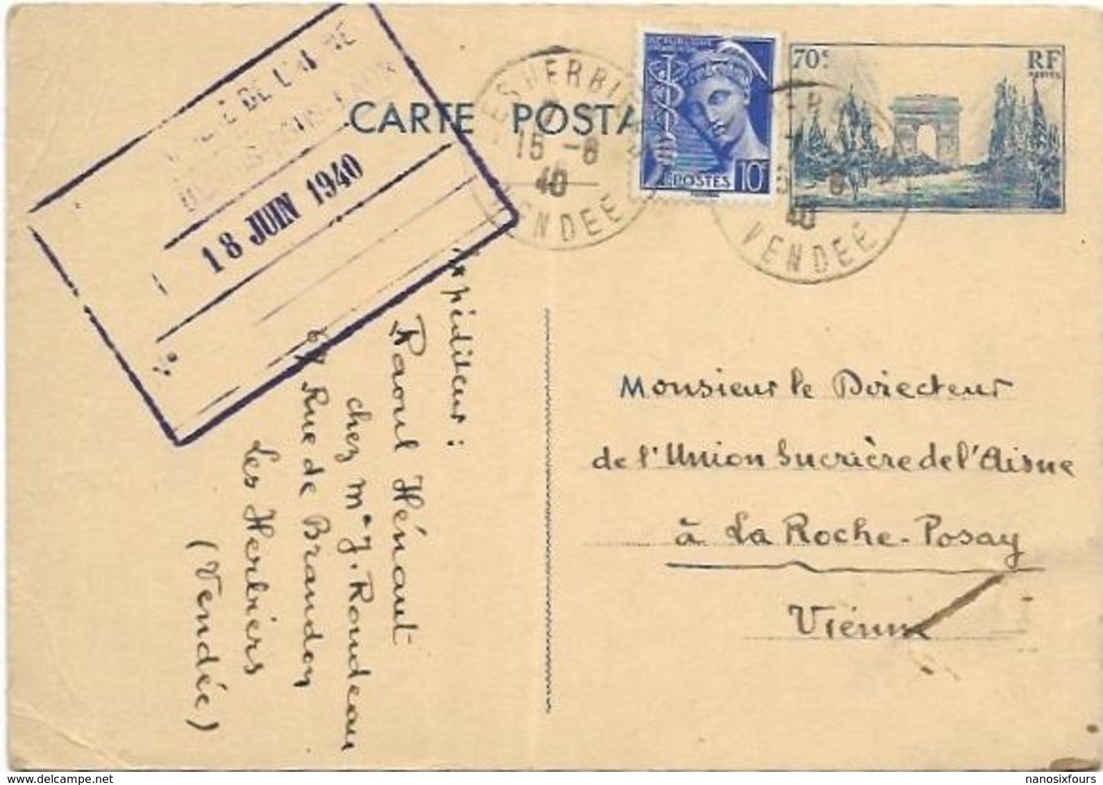 LOT DE 3 CARTES PHILATELIQUES DONC UNE CARTE LETTRE DE FRANCE - Other & Unclassified