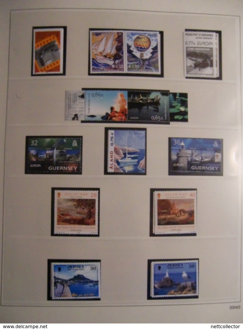 EUROPA 2004/6 COLLECTION PRESQUE COMPLETE TIMBRES NEUFS** LUXE / VOIR LES AUTRES ANNEES EN VENTE - Collections