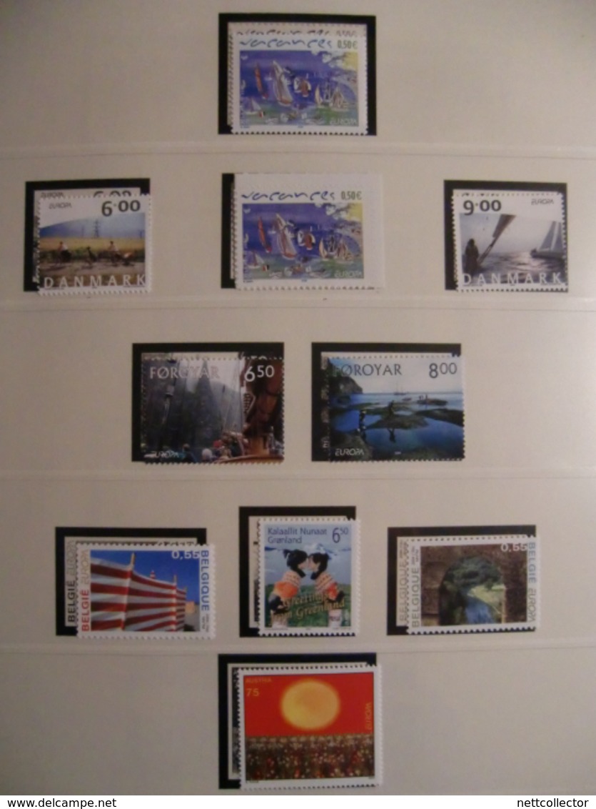 EUROPA 2004/6 COLLECTION PRESQUE COMPLETE TIMBRES NEUFS** LUXE / VOIR LES AUTRES ANNEES EN VENTE - Collections