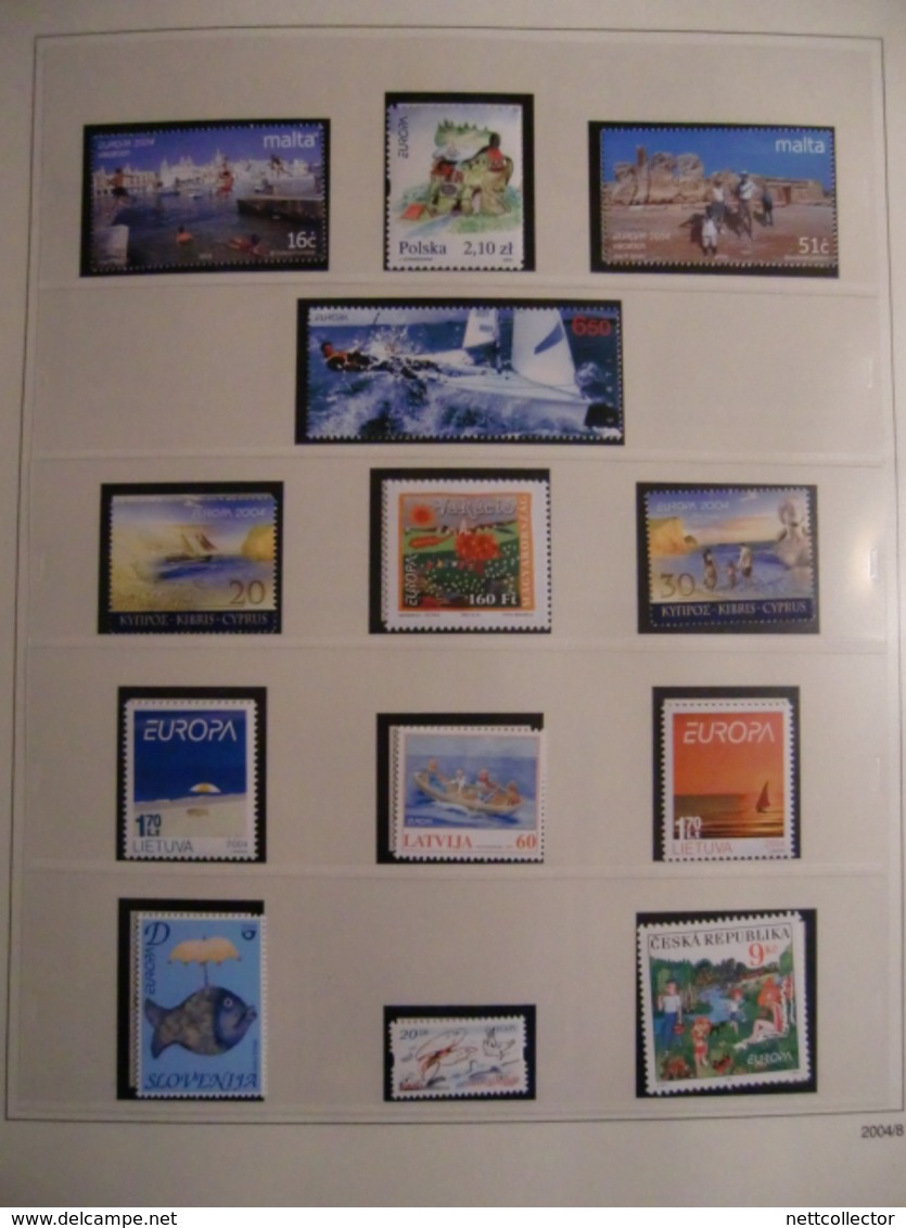 EUROPA 2004/6 COLLECTION PRESQUE COMPLETE TIMBRES NEUFS** LUXE / VOIR LES AUTRES ANNEES EN VENTE