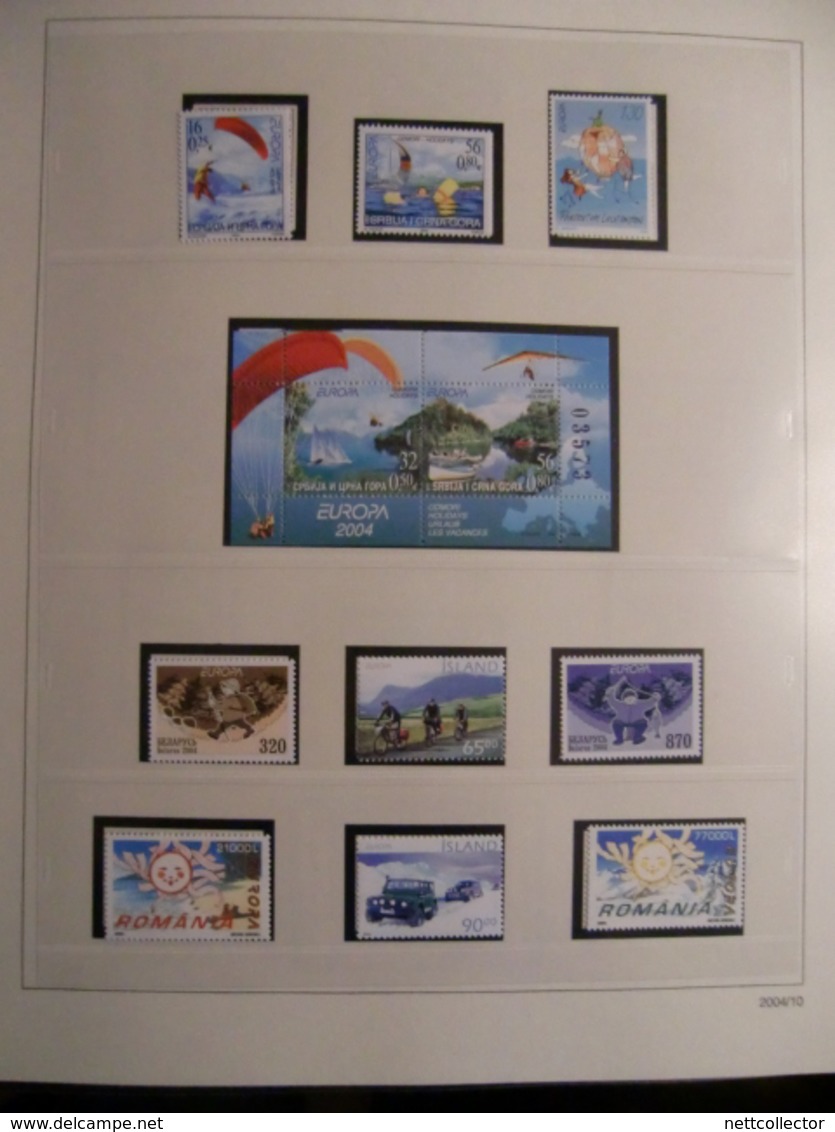 EUROPA 2004/6 COLLECTION PRESQUE COMPLETE TIMBRES NEUFS** LUXE / VOIR LES AUTRES ANNEES EN VENTE