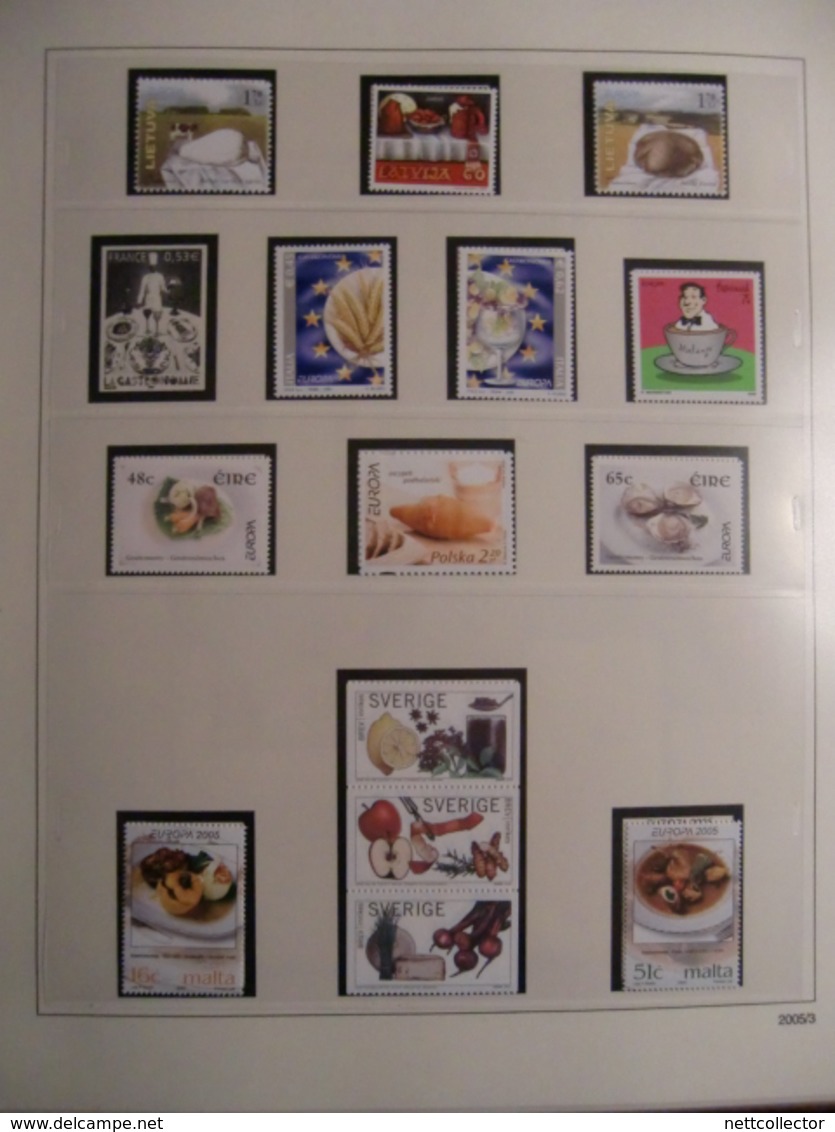 EUROPA 2004/6 COLLECTION PRESQUE COMPLETE TIMBRES NEUFS** LUXE / VOIR LES AUTRES ANNEES EN VENTE