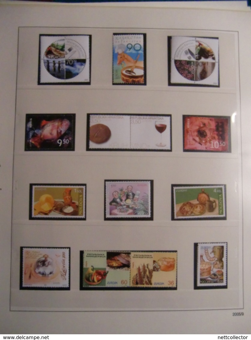 EUROPA 2004/6 COLLECTION PRESQUE COMPLETE TIMBRES NEUFS** LUXE / VOIR LES AUTRES ANNEES EN VENTE