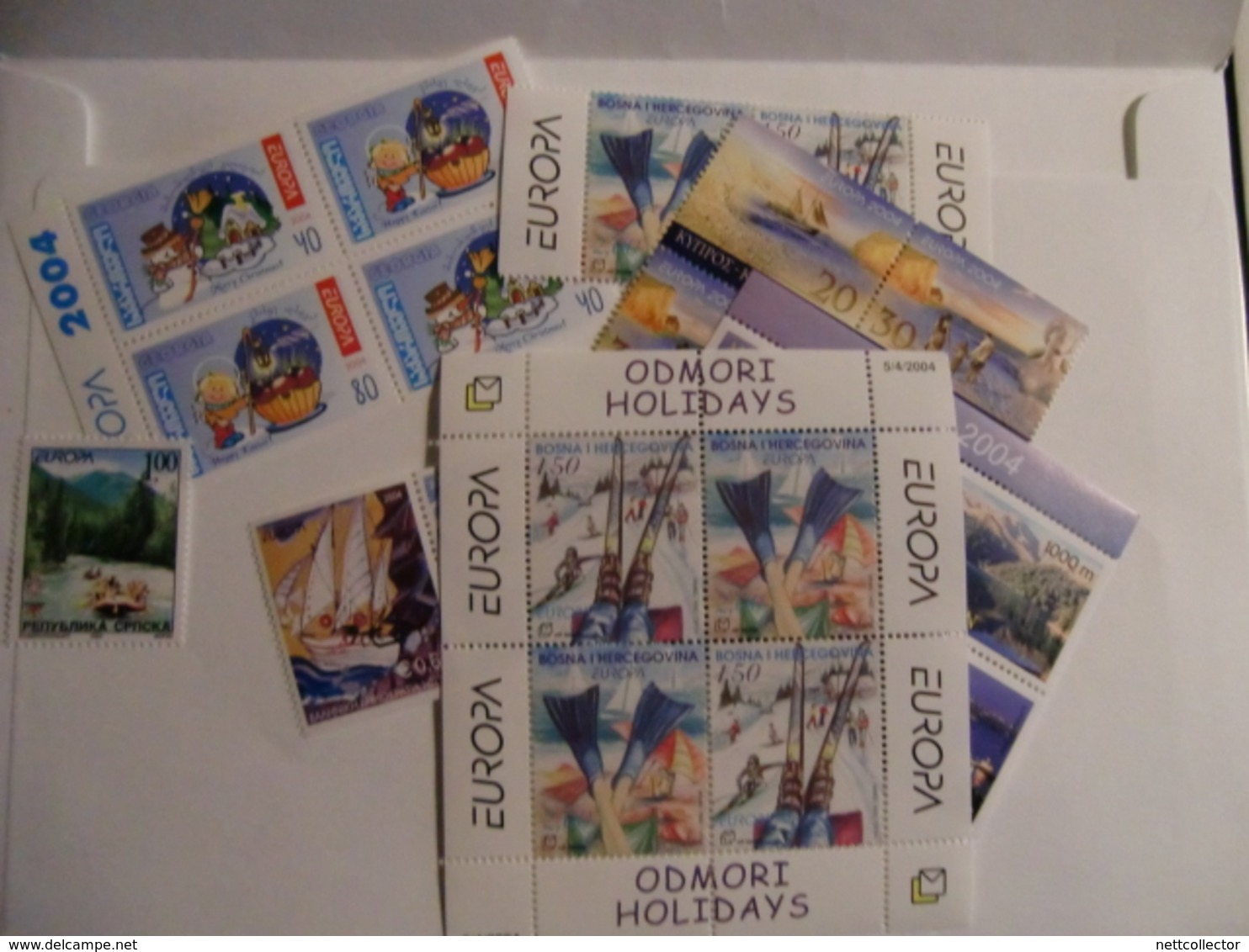 EUROPA 2004/6 COLLECTION PRESQUE COMPLETE TIMBRES NEUFS** LUXE / VOIR LES AUTRES ANNEES EN VENTE