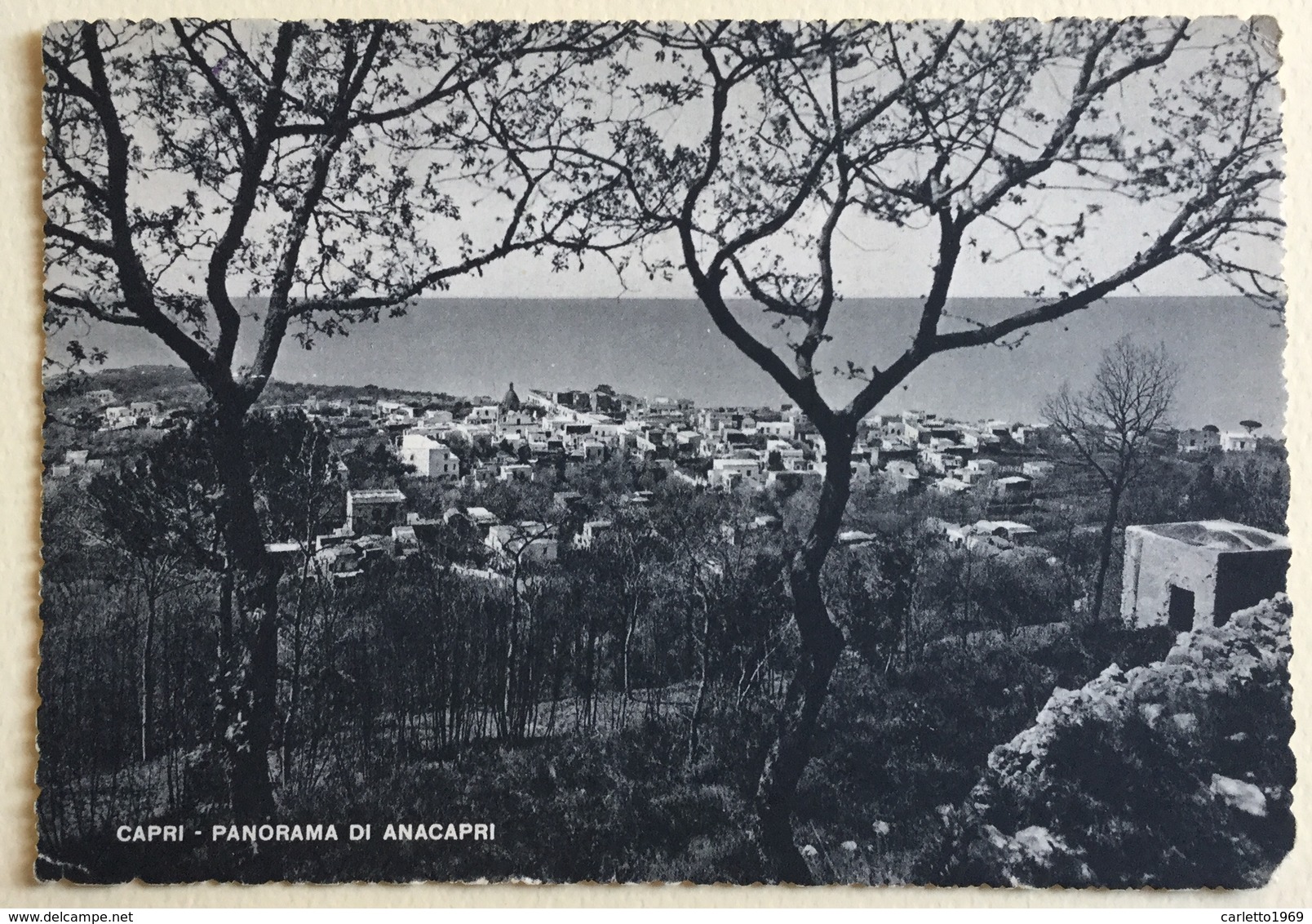 CAPRI - PANORAMA DI ANACAPRI   VIAGGIATA FG - Napoli