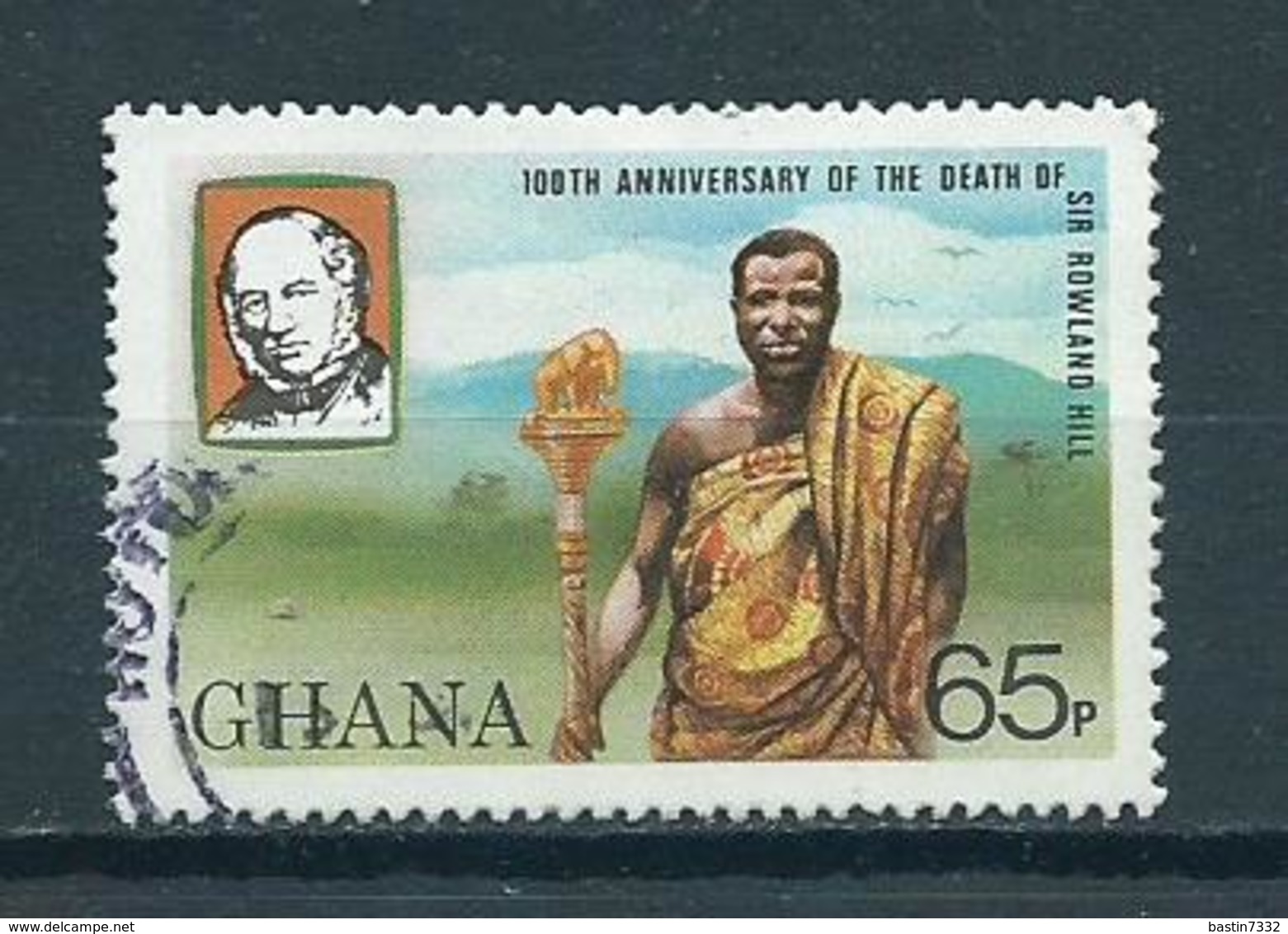 1980 Ghana Rowland Hill Used/gebruikt/oblitere - Ghana (1957-...)