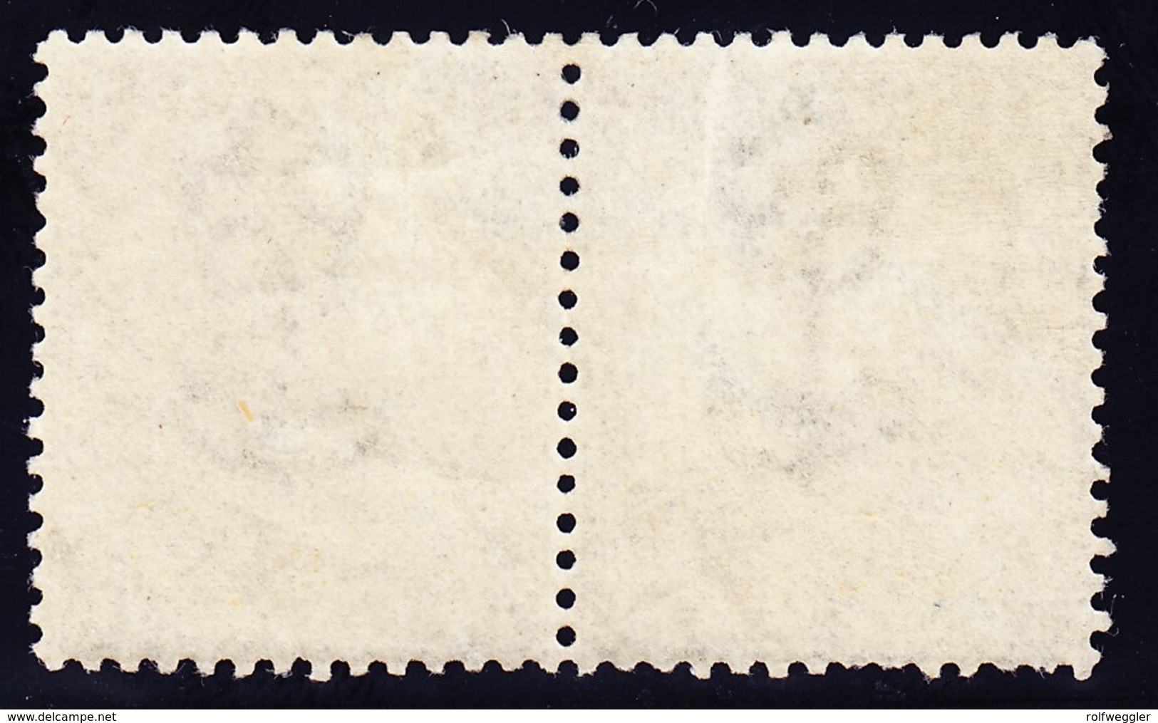 1867 9 Pence Oliv Platten Nr. 4; Ungebrauchtes Paar; Linke Marke Drei Kurze Zähne; Katalog über 4800 Pfund; SG Nr. 110 - Neufs