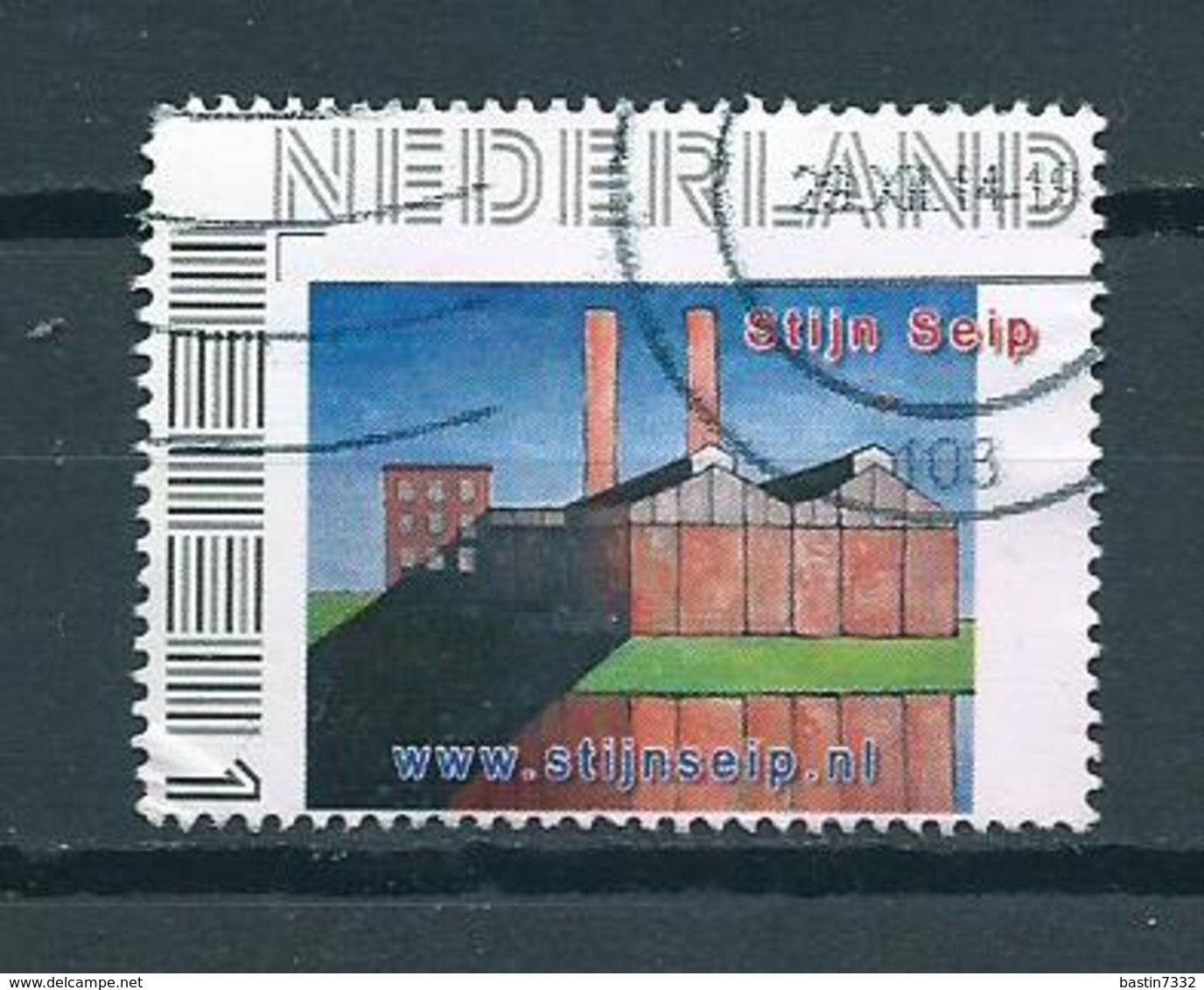 Netherlands Persoonlijke Postzegel Stijn Seip Used/gebruikt/oblitere - Timbres Personnalisés