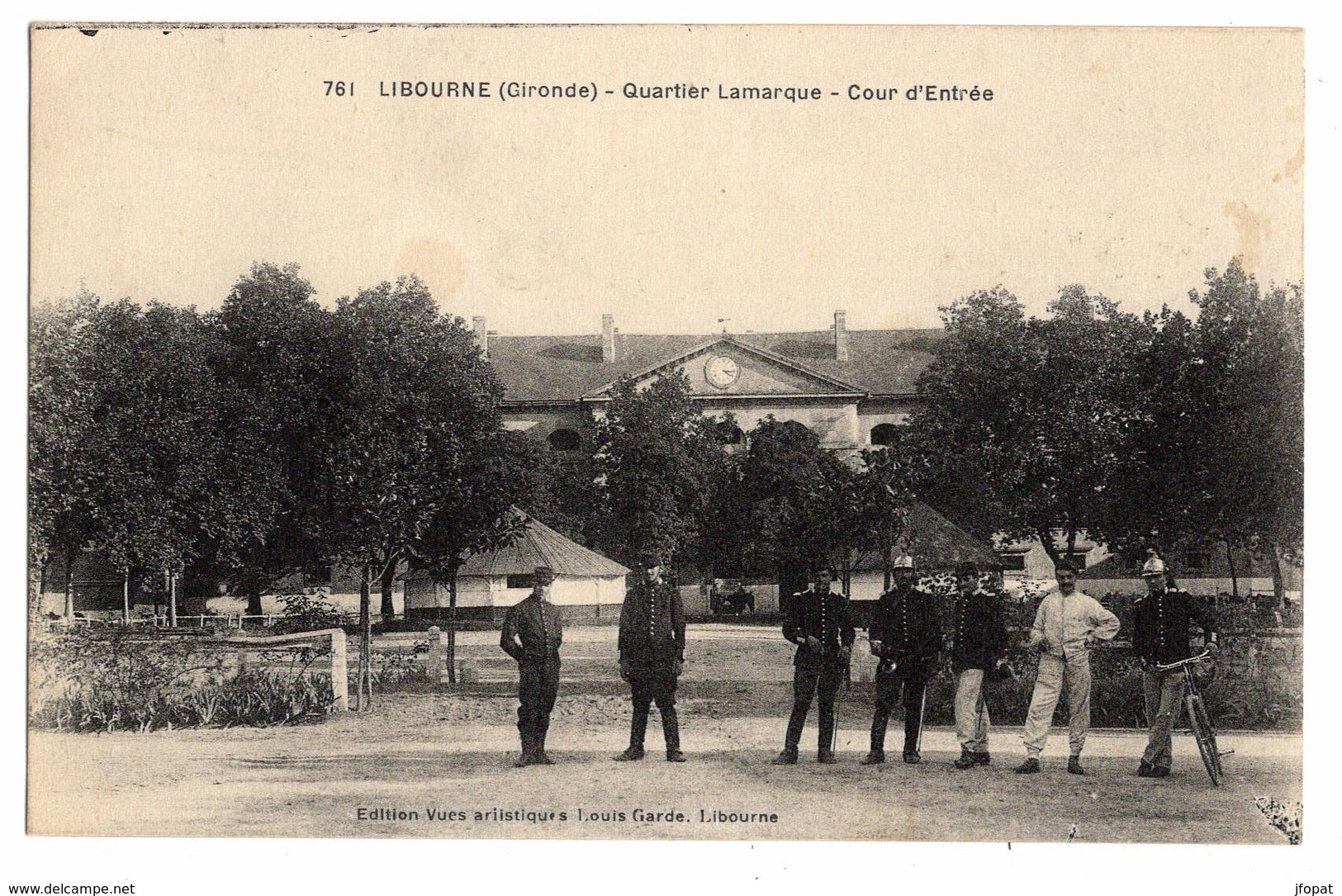 33 GIRONDE - LIBOURNE Quartier Lamarque, Cour D'entrée - Libourne