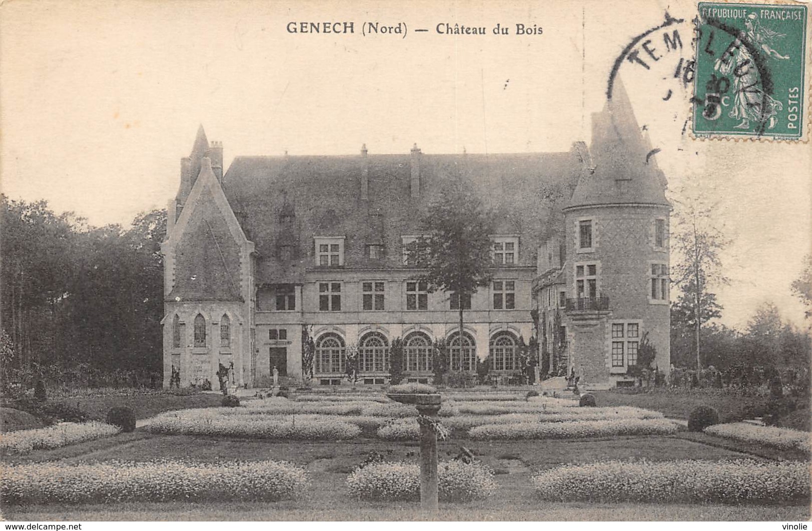 PIE-SDV-18-7871 : GENECH. CHATEAU DU BOIS. - Sonstige & Ohne Zuordnung