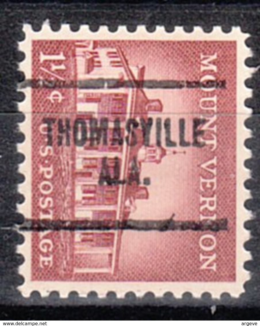 USA Precancel Vorausentwertung Preo, Locals Alabama, Thomasville 704 - Vorausentwertungen