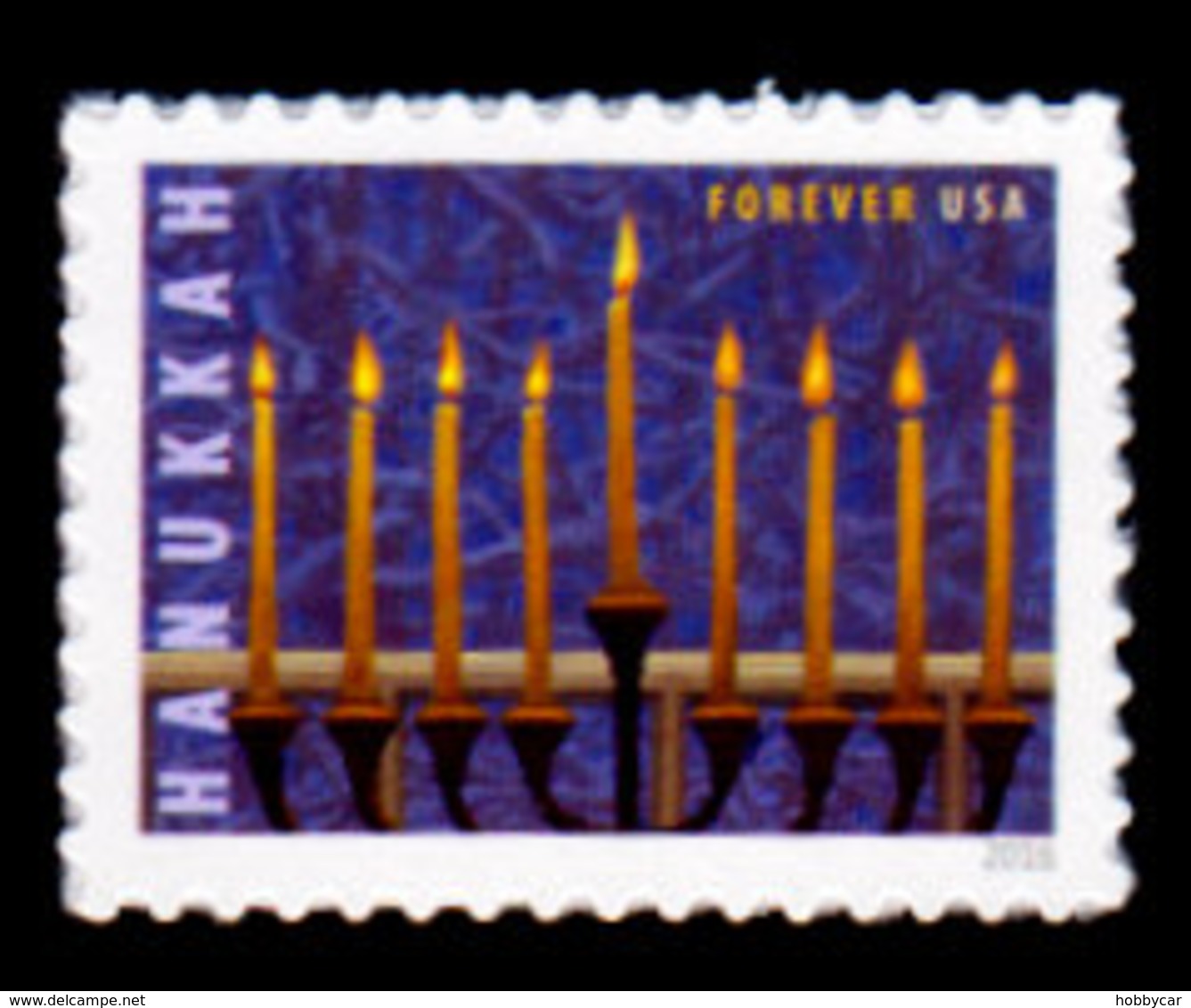 USA, 2016 Scott #5153, Hanukkah, Single,  MNH, VF - Ongebruikt