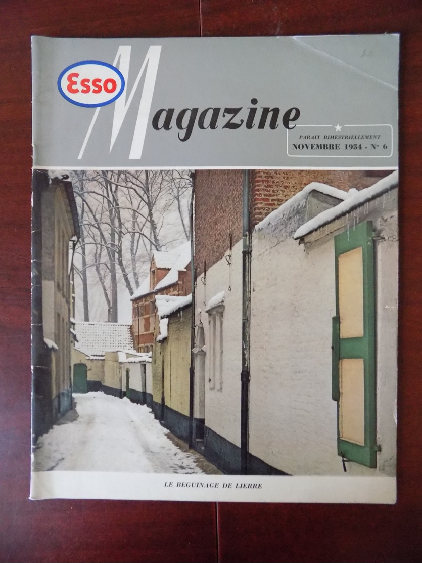 Esso Magazine N° 6 Beguinage Lierre - La Prospection - Pélerinage à La Mecque - Le Gaz En Belgique - Cirrus... - Informations Générales