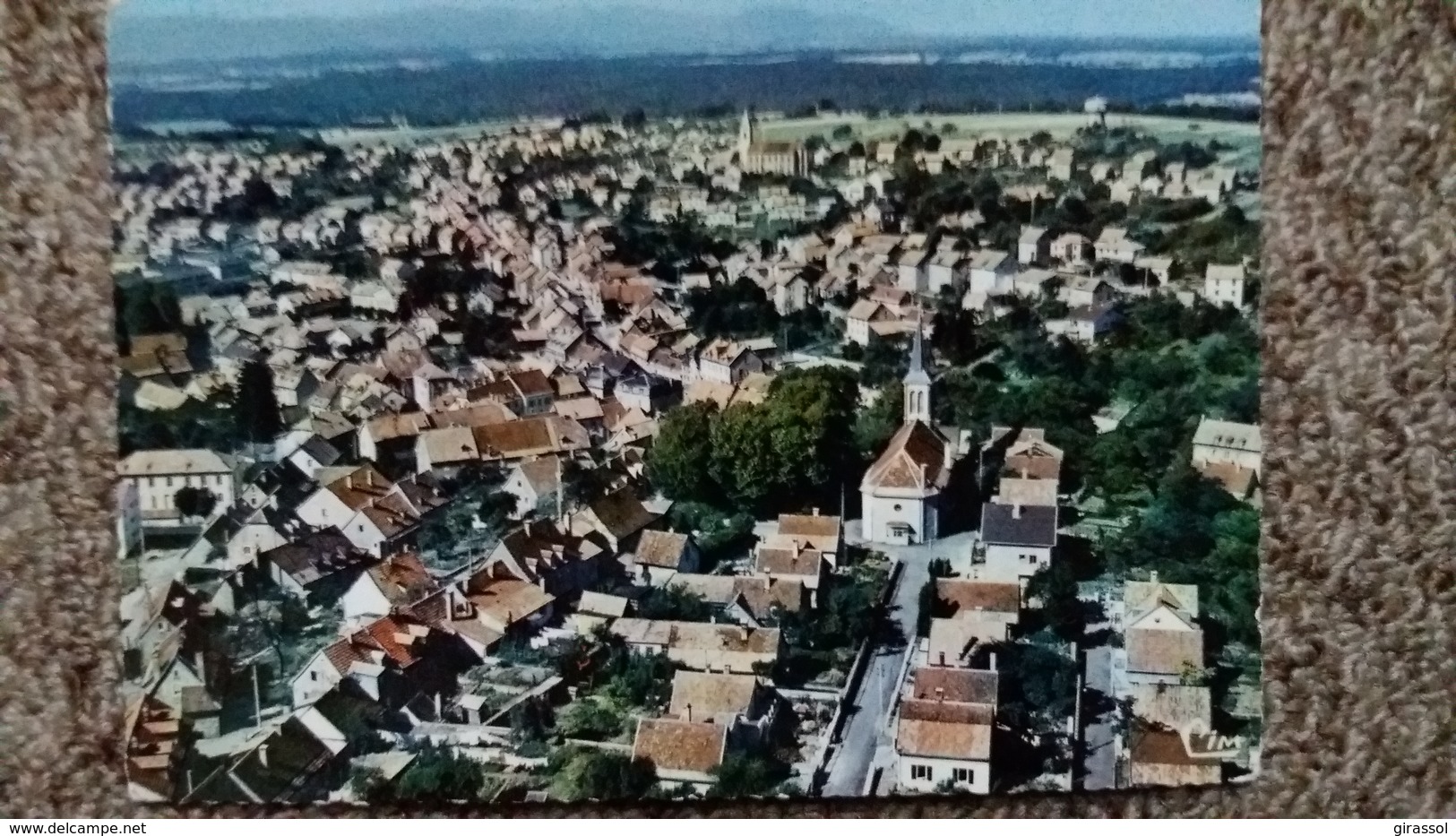 CPSM BEAUCOURT TER DE BELFORT VUE GENERALE AERIENNE ED CIM - Beaucourt