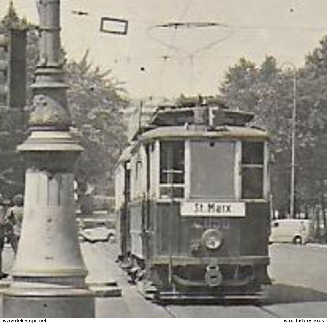 AK 0098  Wien - Opernring ( Strassenbahn St. Marx ) Ca. Um 1930 - Strassenbahnen