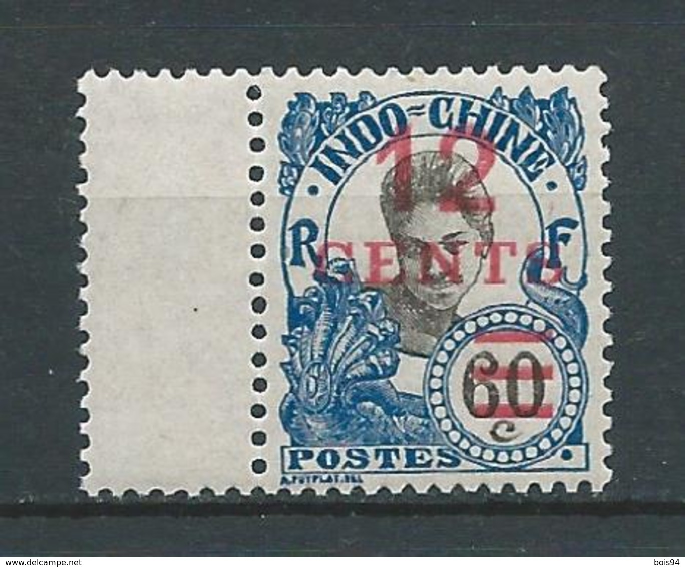 INDOCHINE 1922 . N° 122 . Neuf * (MH) - Neufs