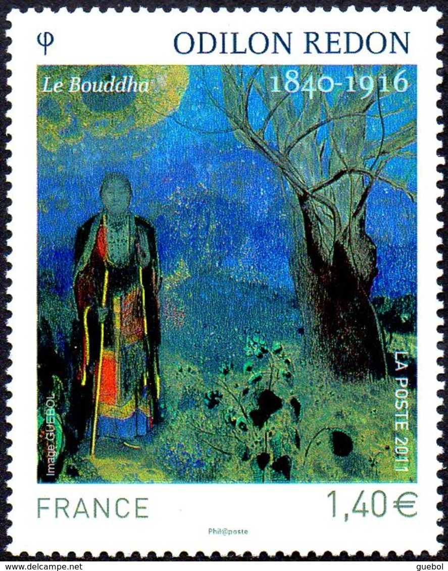 France N° 4542 ** Peinture. Oeuvre De Odilon Redon " Le Bouddha" - Nuovi