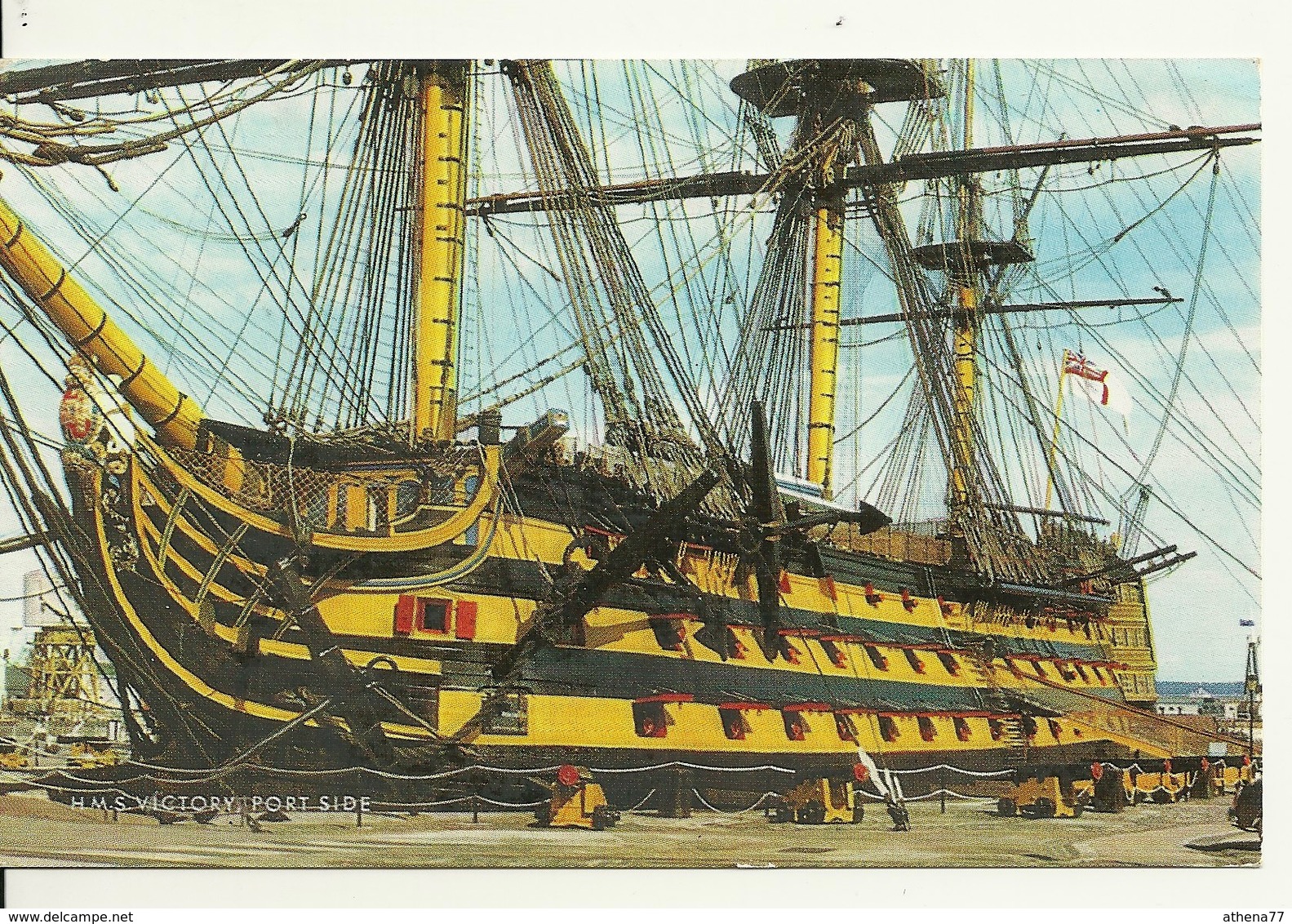 H.M.S. VICTORY / PORT SIDE - Portsmouth