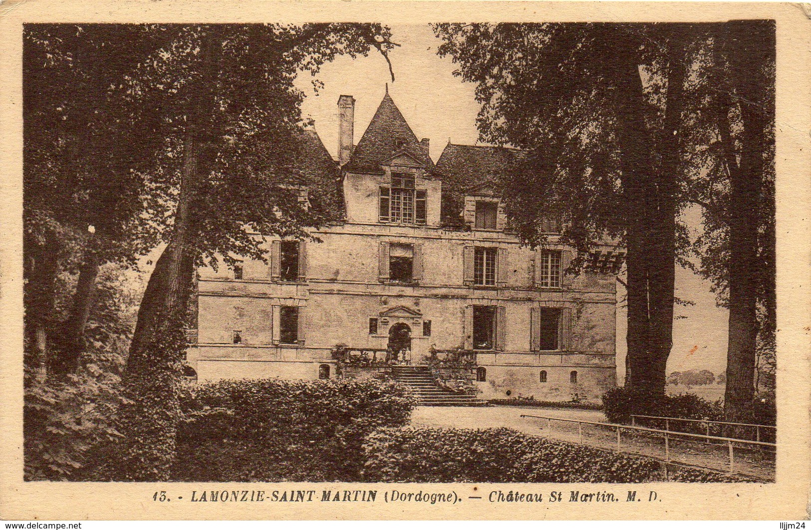 - LAMONZIE SAINT MARTIN - Château St Martin - - Autres & Non Classés