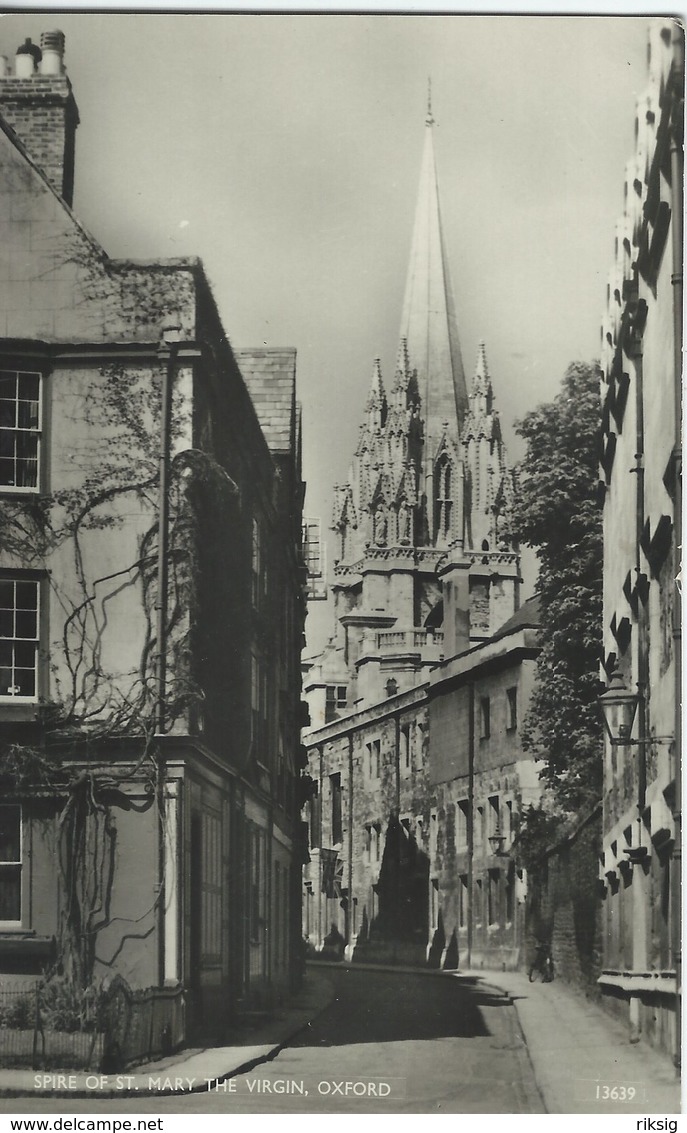 Spire Of St. Mary The Virgin Oxford.  S-4524 - Churches & Cathedrals