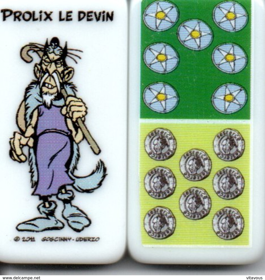 Rolix Le Divin - Domino Astérix - Figurine BD Jeu - Autres & Non Classés