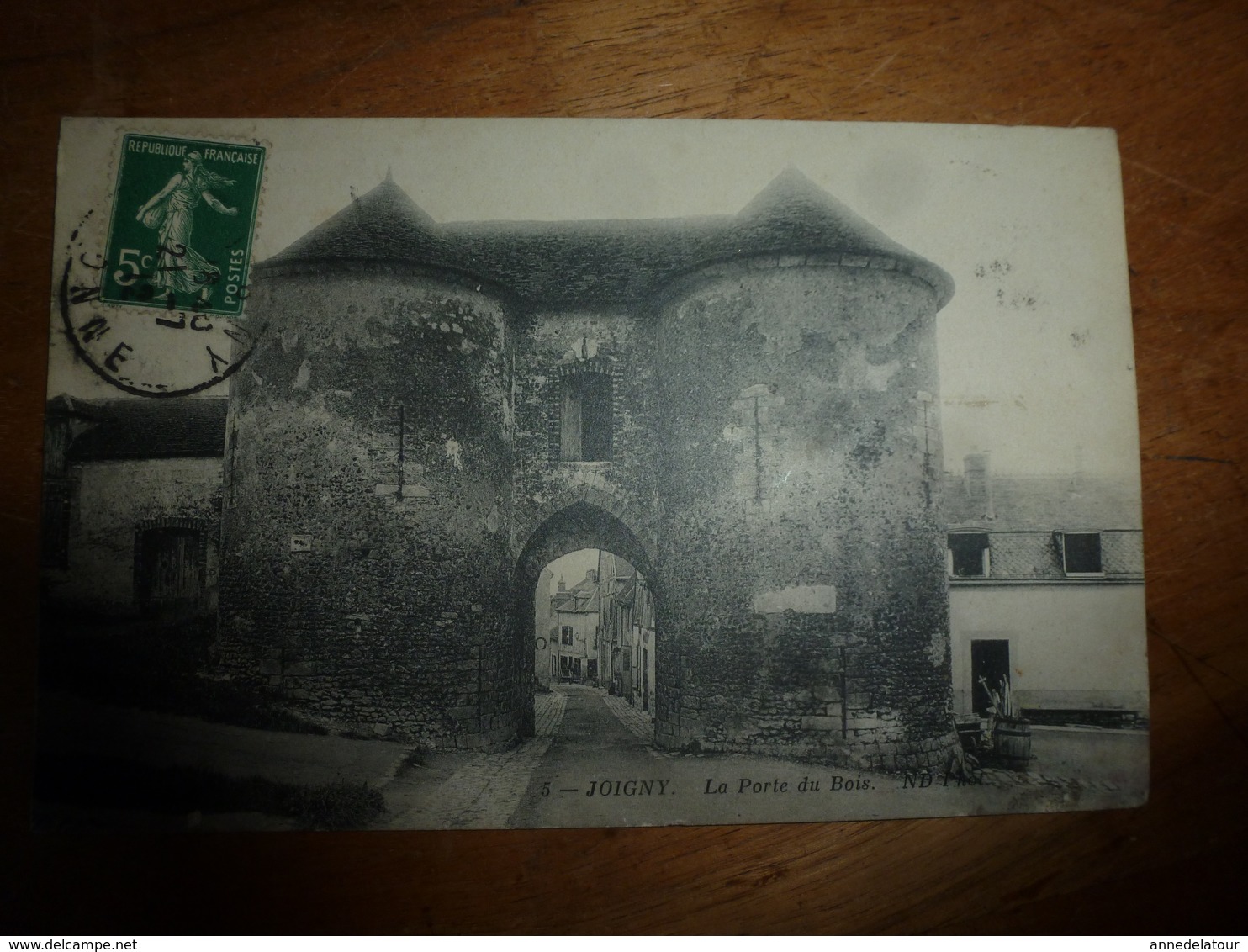 CPA JOIGNY :  La Porte Du Bois - Joigny