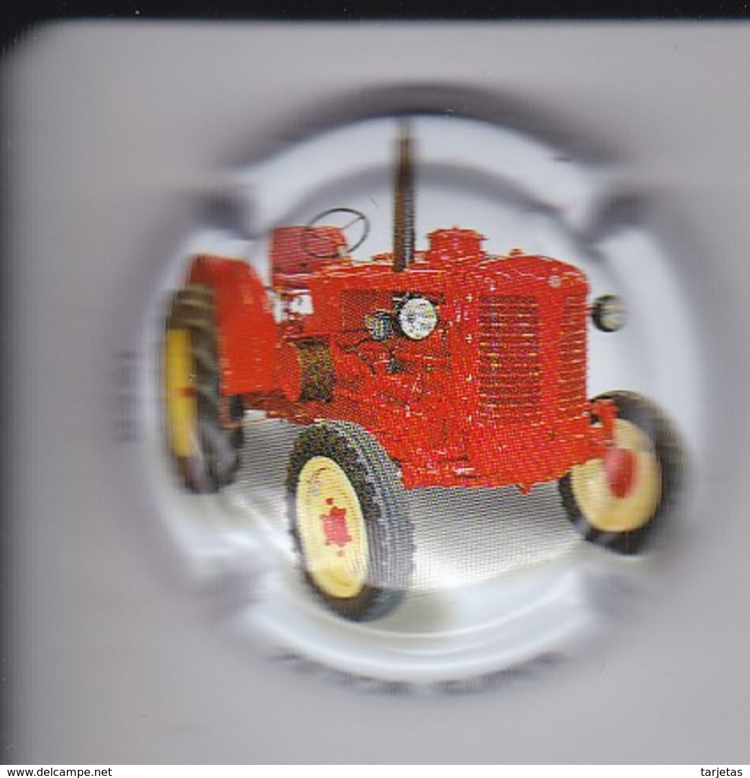 PLACA DE CAVA JOAN SARDA DE UN TRACTOR ZETOR SUPER DEL AÑO 1958 (CAPSULE) - Placas De Cava