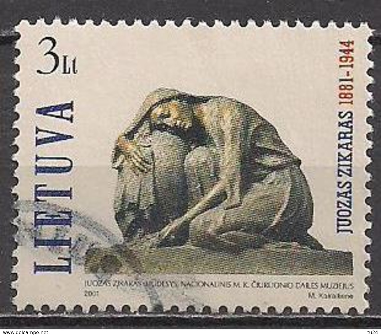 Litauen  (2001)  Mi.Nr.  772  Gest. / Used  (5ad02) - Lithuania