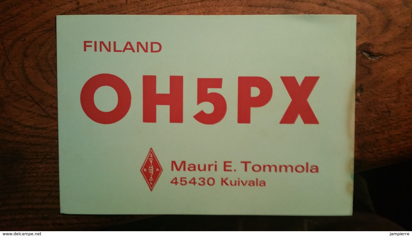 Carte QSL - OH5PX - Finland - Amateurfunk