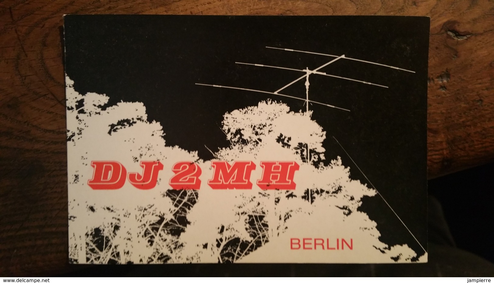 Carte QSL - DJ2MH - Berlin (Allemagne) - Radio Amateur