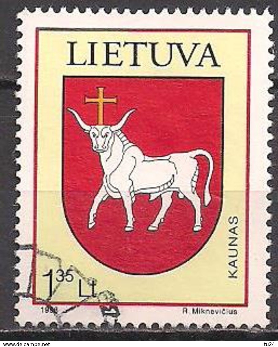 Litauen  (1998)  Mi.Nr.  675  Gest. / Used  (5ad14) - Litauen
