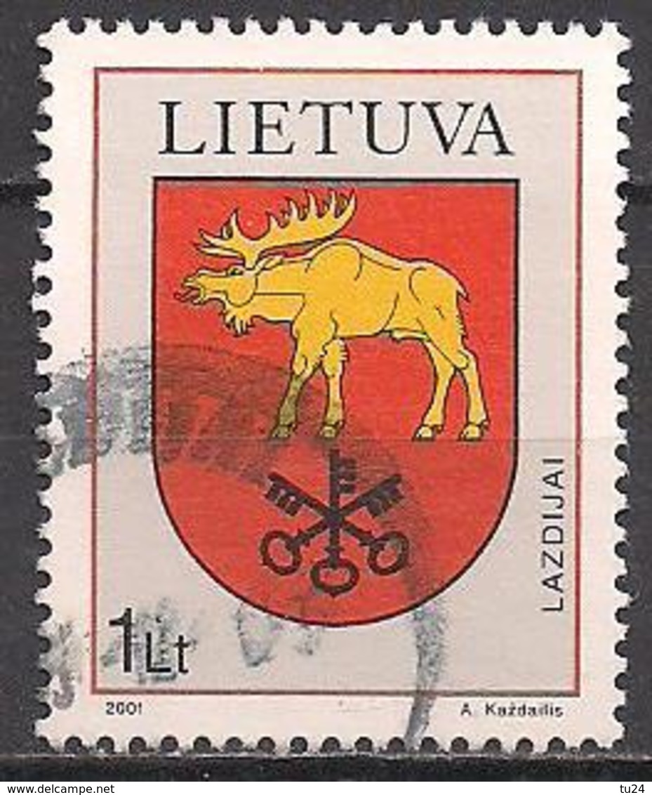 Litauen  (2001)  Mi.Nr.  774  Gest. / Used  (5ad13) - Lithuania