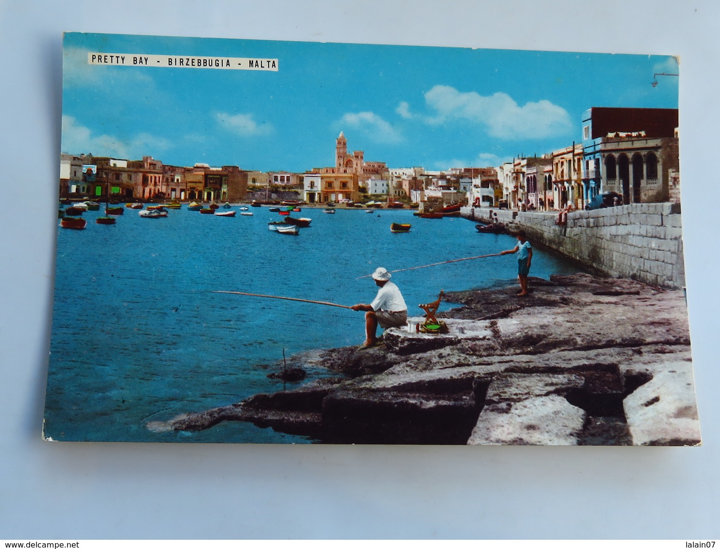 C.P.A. : MALTA : Pretty Bay, BIRZEBBUGIA, In 1965 - Malta