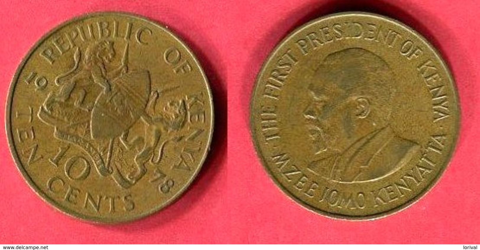 10 CENTS   (KM 2  )  TB+ 2 - Kenya