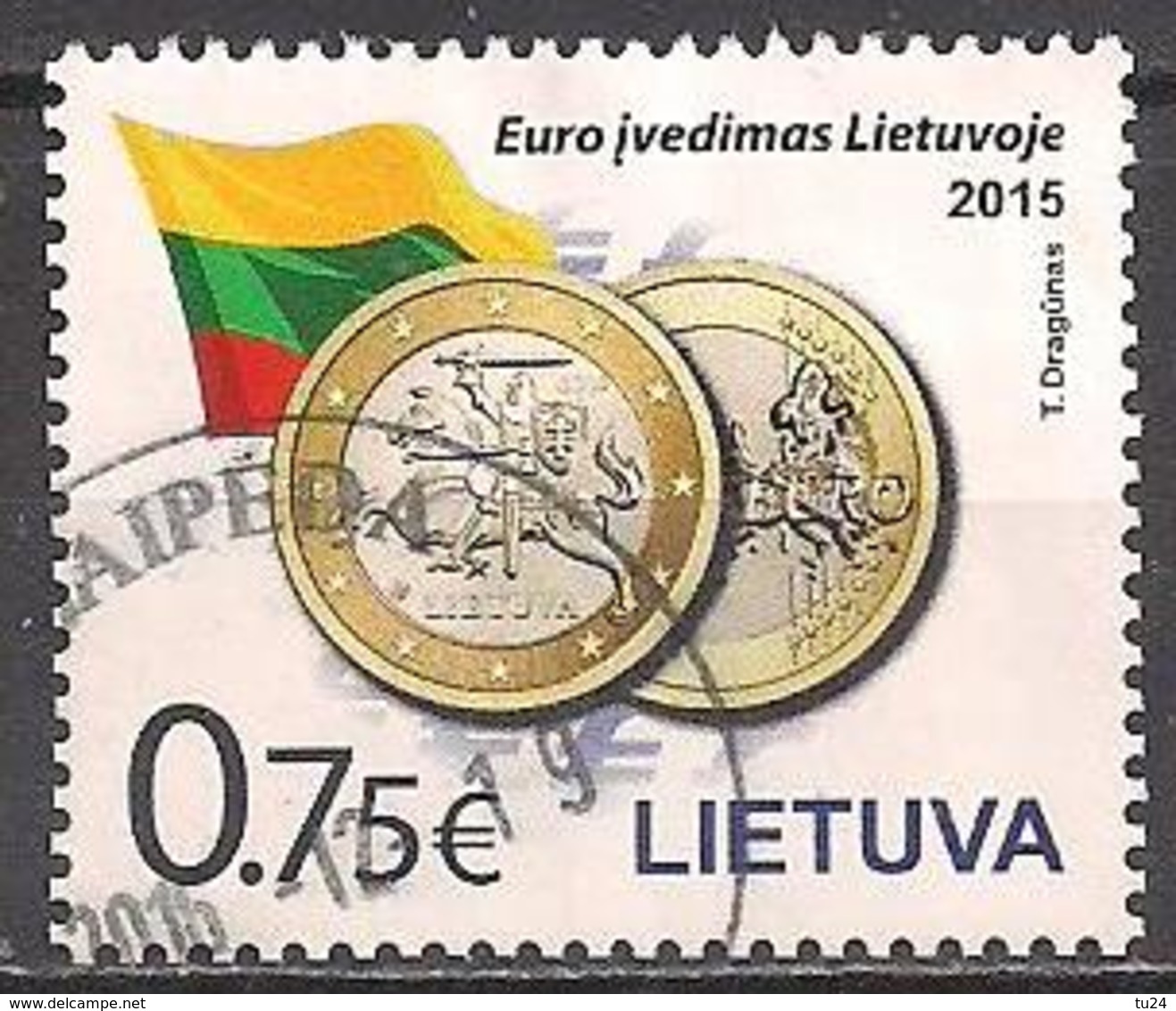 Litauen  (2015)  Mi.Nr.  1175  Gest. / Used  (5ad18) - Litauen