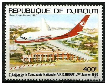 Djibouti, PA N° 140** Y Et T - Djibouti (1977-...)