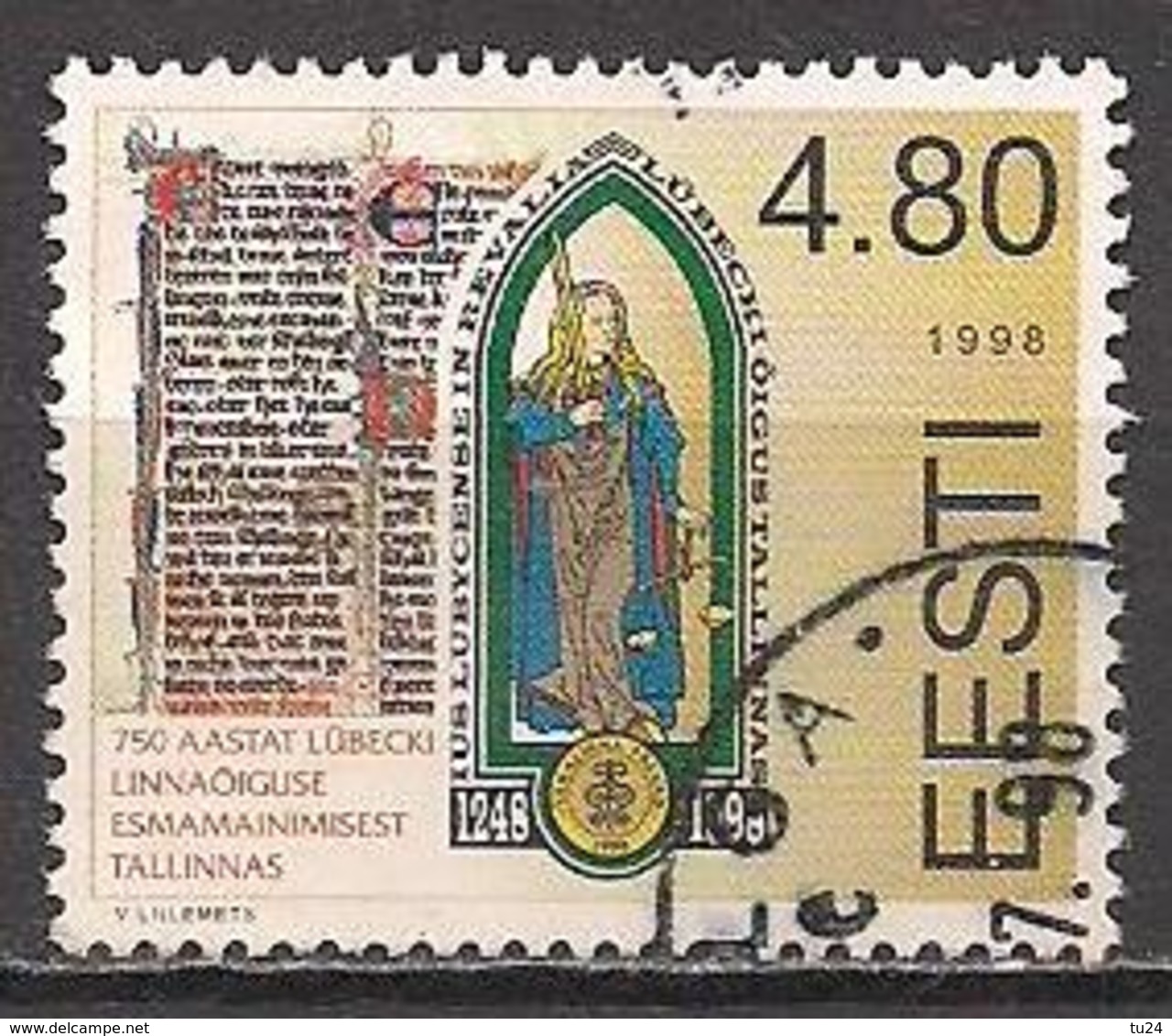 Estland  (1998)  Mi.Nr.  326  Gest. / Used  (5ad20) - Estonia