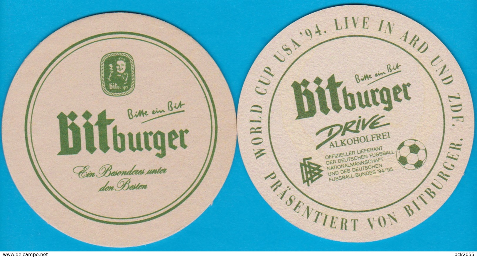 Bitburger Braugruppe Bitburg (1994/95 )  ( Bd 2144 ) - Sous-bocks