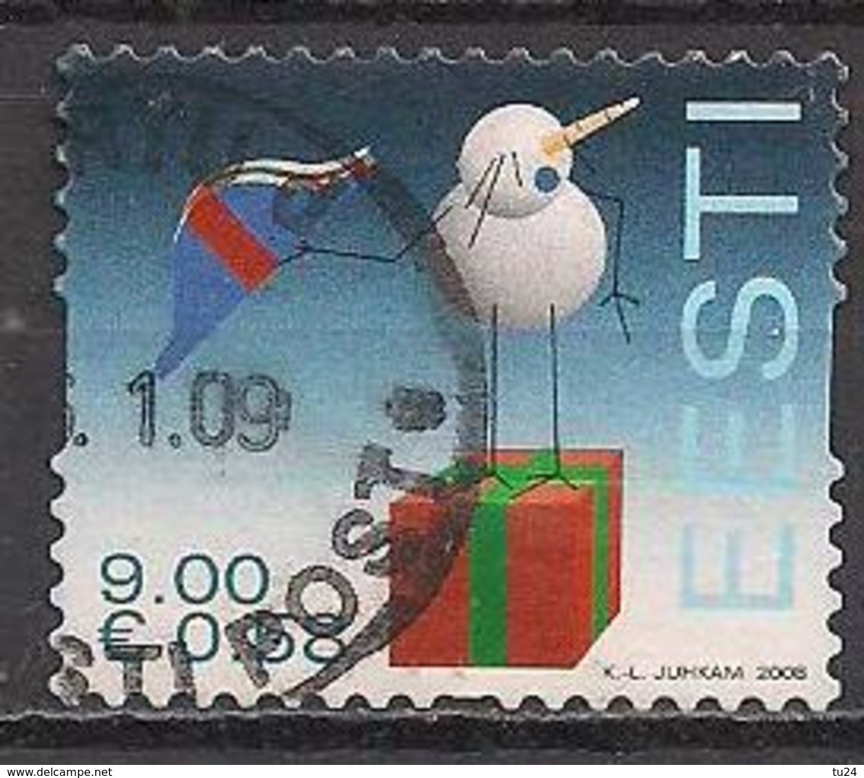 Estland  (2008)  Mi.Nr.  628  Gest. / Used  (5ad28) - Estland