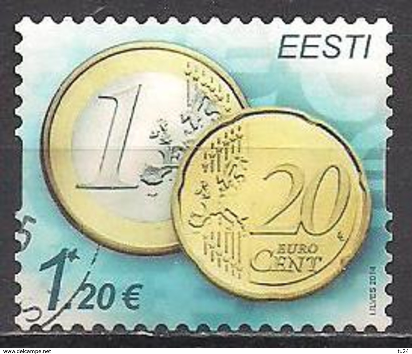 Estland  (2014)  Mi.Nr.  807  Gest. / Used  (5ad30) - Estland