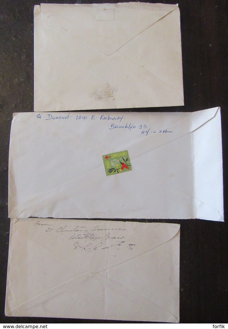 Egypte - 3 Enveloppes Dont 2 Entiers Postaux Non-circulés (vers 1900) + Une Enveloppe Timbrée (bande) Vers France 1931 - Autres & Non Classés