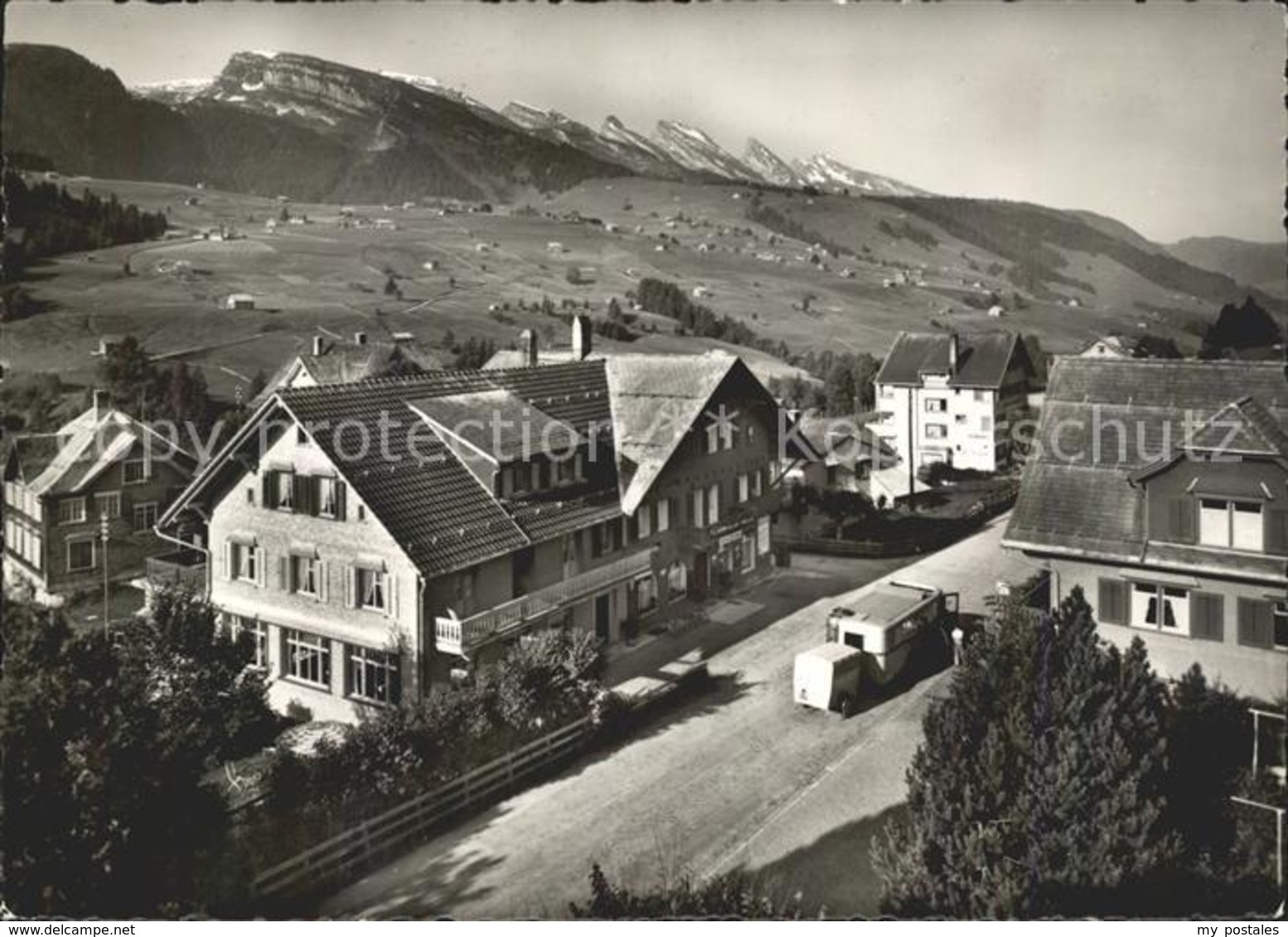 11630264 Wildhaus SG Hotel Kurhaus Alpenblick Mit Churfirsten Bus Wildhaus - Wil