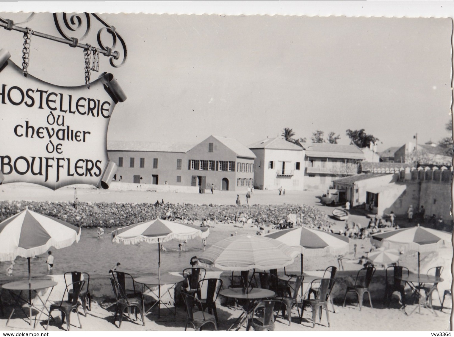 ILE De GOREE: L'Hostellerie Du Chevalier De Boufflers Et Sa Terrasse - Sénégal