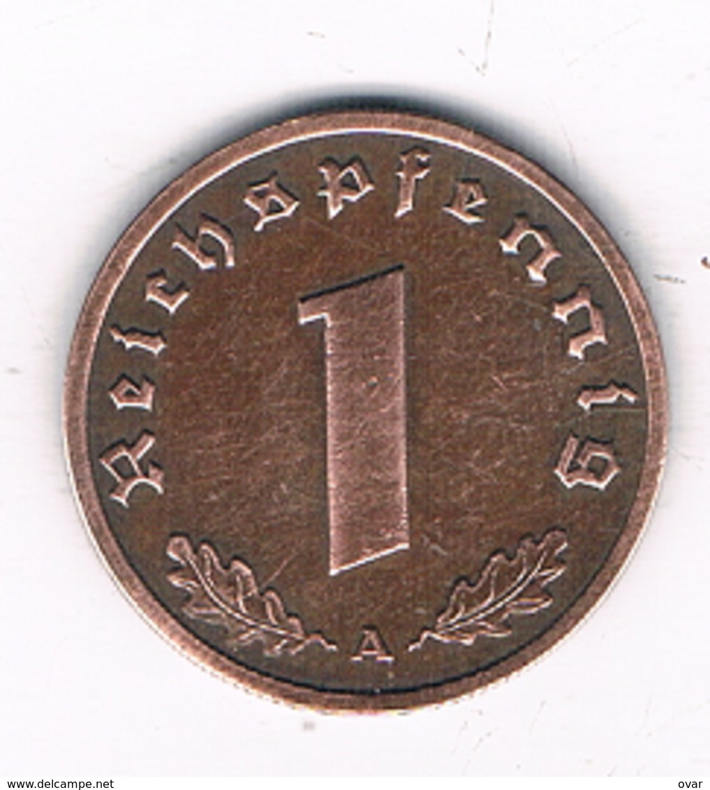 1 PFENNIG 1938 A DUITSLAND /8531/ - 1 Reichspfennig