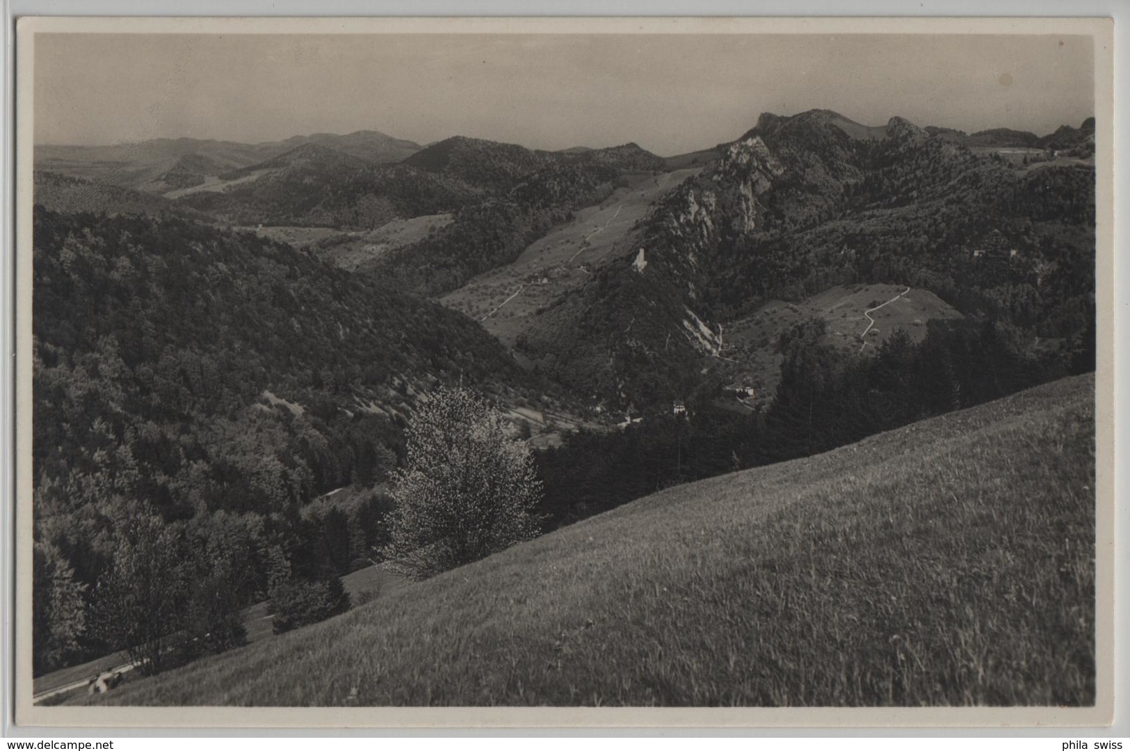 Blick Von Der Studenweid Auf Waldenburg Und Rehhag - Waldenburg