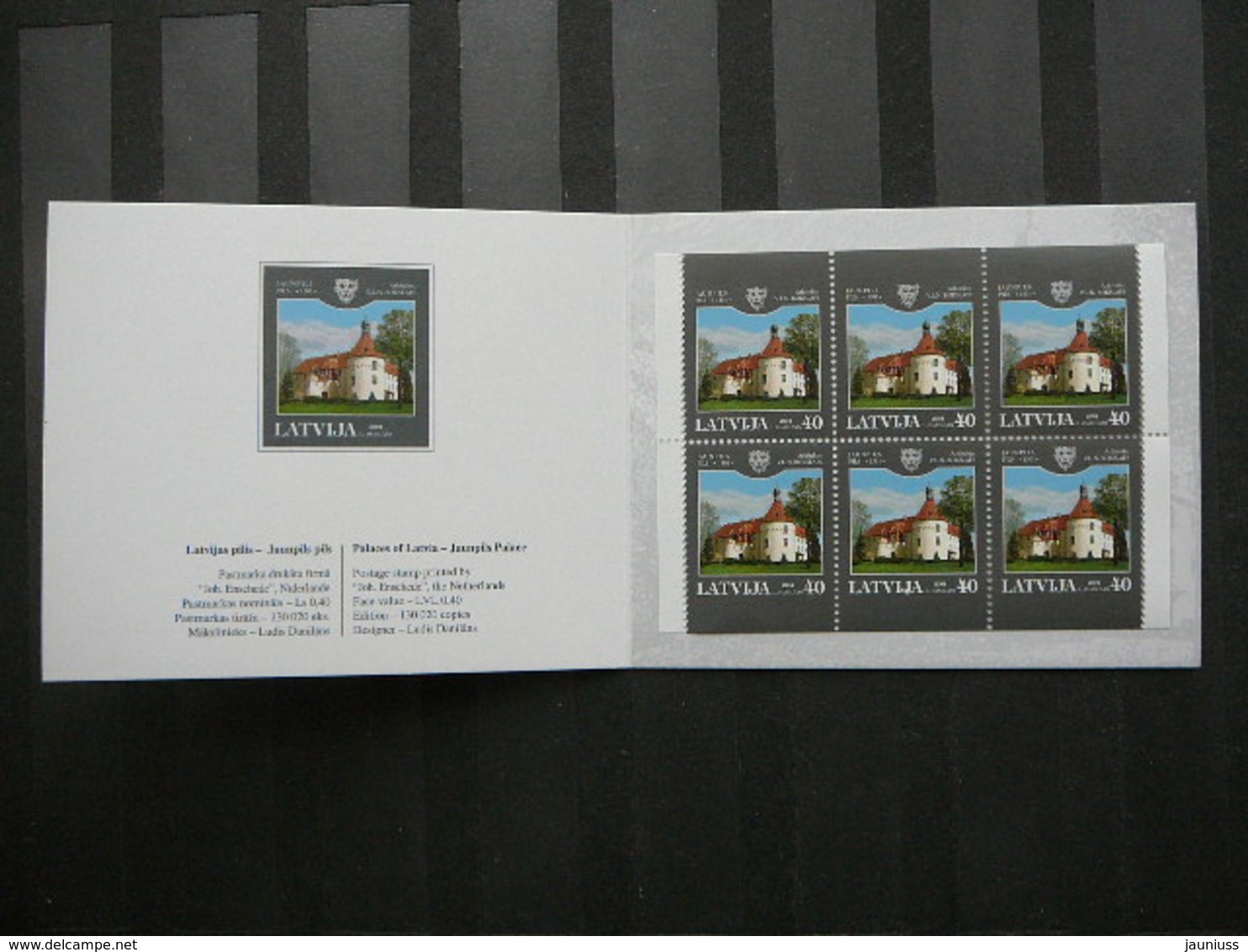 Palaces Of Latvia # Latvia Lettland Lettonie # 2004 MNH # Mi. Booklet 622D - Lettonie