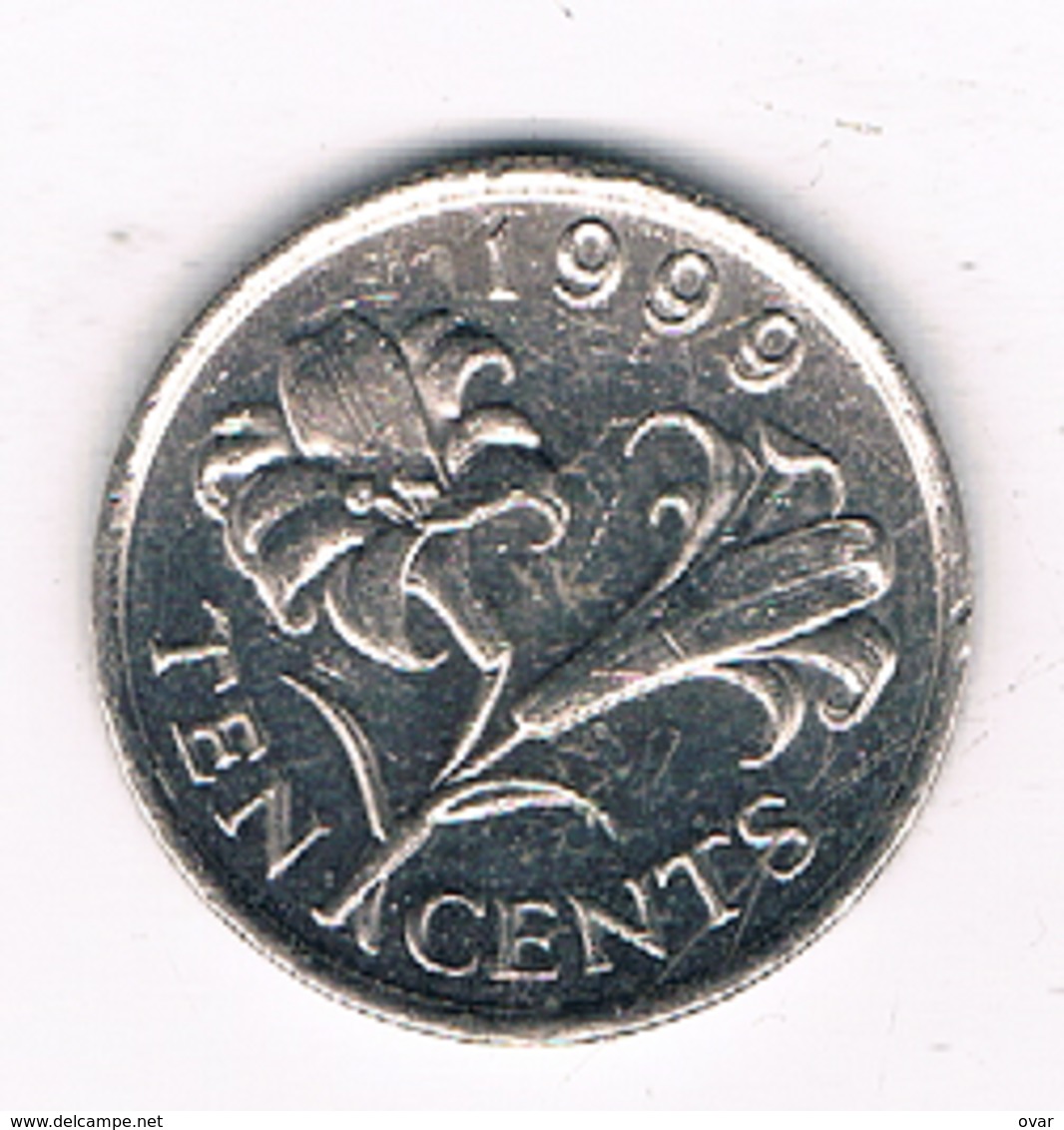 10 CENTS 1999 BERMUDA /8542/ - Bermudes