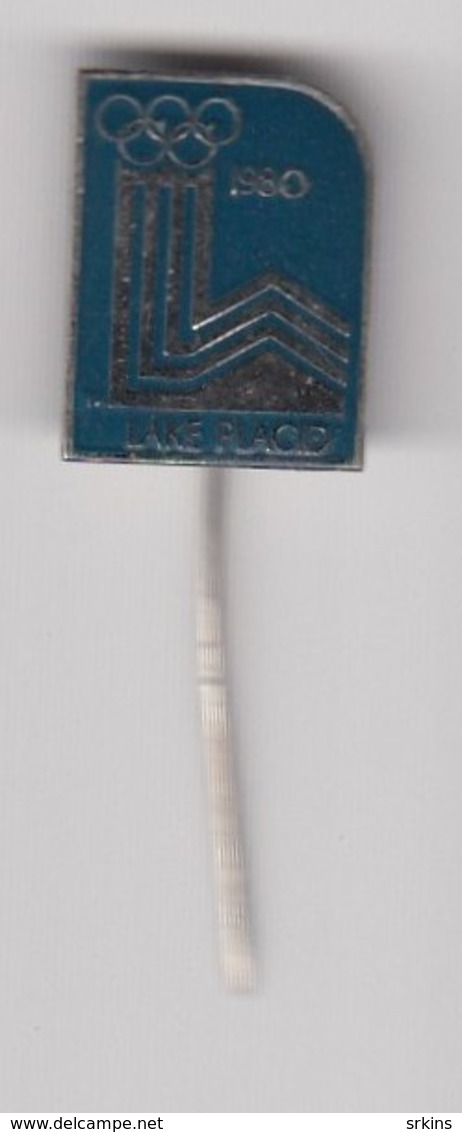 Pin Badge Anstecknadel  Winter Olympic Games Lake Placid 1980 80 USA Olympics Olympia - Olympic Games