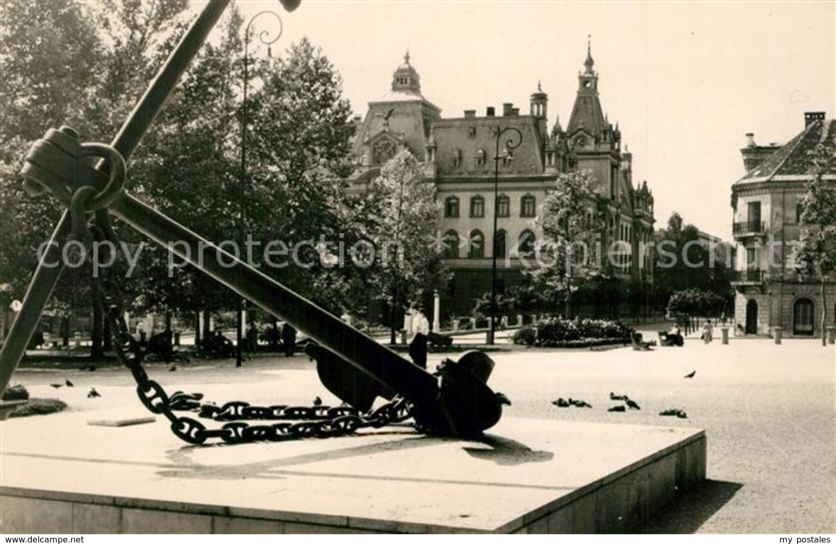 73316776 Ljubljana Denkmal Anker Ljubljana - Slowenien